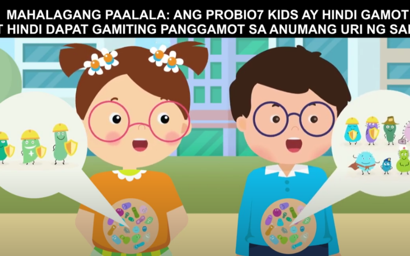 Infographic video - Probio7 Kids